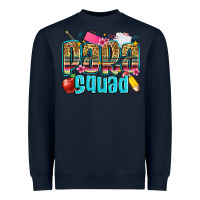 Navy para squad Heavyweight Sweatshirt - Zillion Design Studio