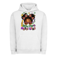 Pigment Lunar Rock little miss mardi gras afro messy bun kid Urban Hoodie - texasbilliewilder