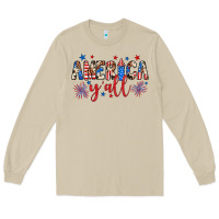 Mushroom american y'all Long Sleeve Tee - JahusDesignShop