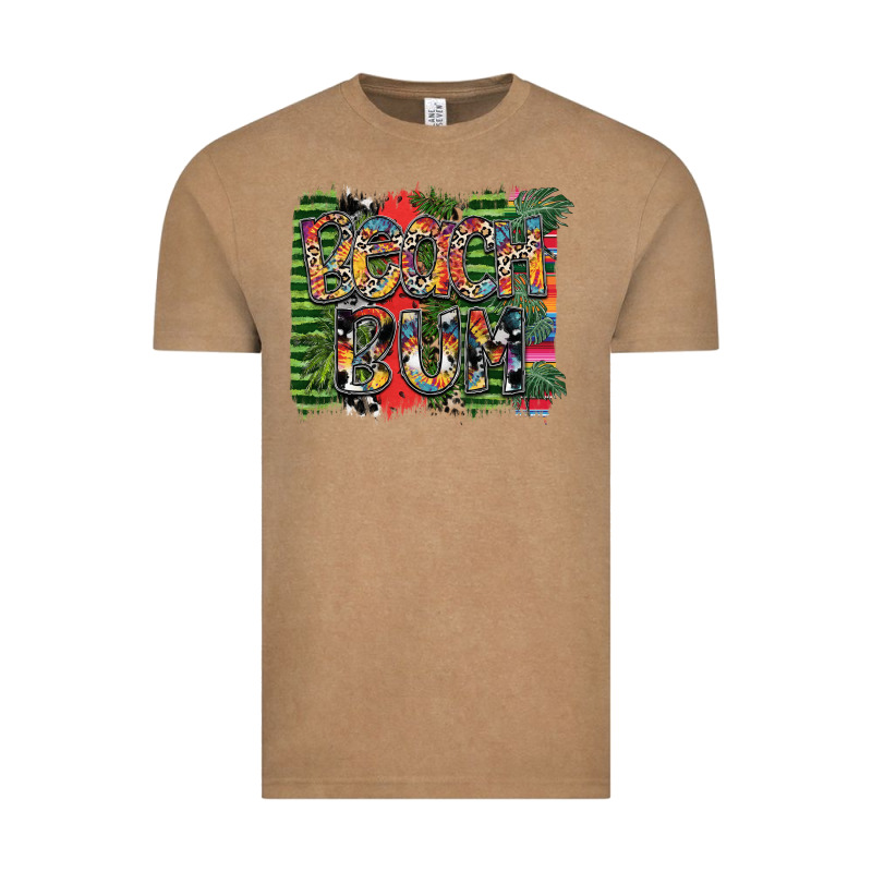 Beach Bum Vintage Tee by SublimationCraftShop | Teevron