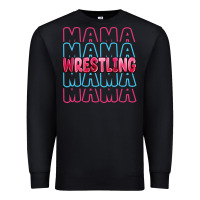 Black wrestling mama Premium Sweatshirt - MaliasSmallBusiness