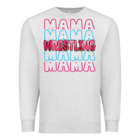 Oatmeal Heather wrestling mama Premium Sweatshirt - MaliasSmallBusiness
