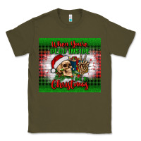 Army Green when you’re dead inside but it's christmas tumbler Classic Tee - BundleAndBundleShop