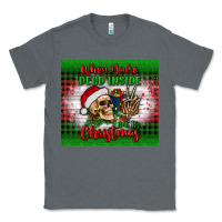 Charcoal Heather when you’re dead inside but it's christmas tumbler Classic Tee - BundleAndBundleShop
