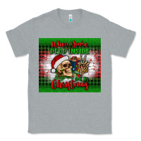 Heather Grey when you’re dead inside but it's christmas tumbler Classic Tee - BundleAndBundleShop