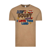 Vintage Coffee Ain't no doubt i love this land 4th of july Vintage Tee - CowGirlArtShop