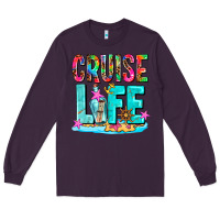 Plum cruise  life Long Sleeve Tee - AdoDesignShop