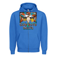 True Royal cowboys and beers Zipper Hoodie - NancyCooperArtShop