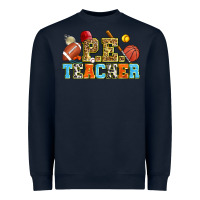 Navy p.e. teacher Heavyweight Sweatshirt - Zillion Design Studio