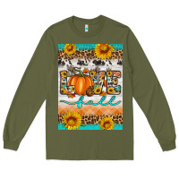 Army Green love fall Long Sleeve Tee - Artiststas