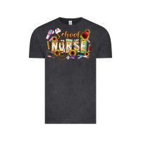 Vintage Black school nurse Vintage Tee - CowhideDigitalArt