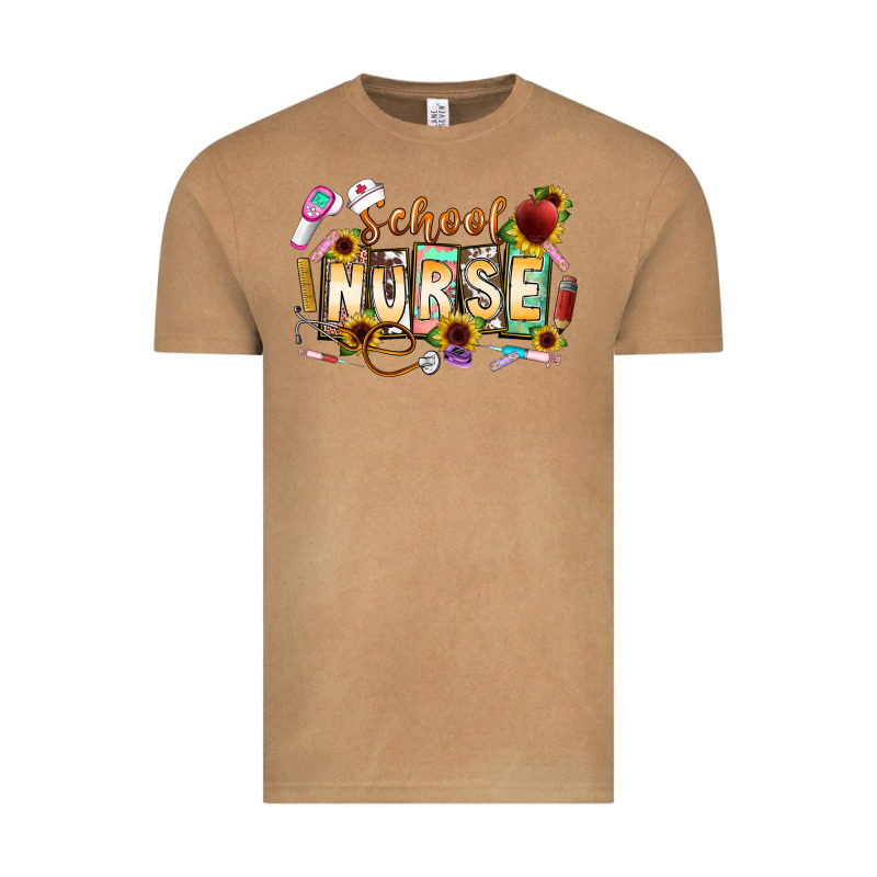 School Nurse Vintage Tee by CowhideDigitalArt | Teevron