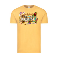 Vintage Mustard school nurse Vintage Tee - CowhideDigitalArt