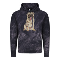 Cloud Black pug Vintage Hoodie - RanaPortraitStore