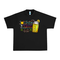 Black sunshine & sweet tea Urban Heavy Tee - CowhideDigitalArt