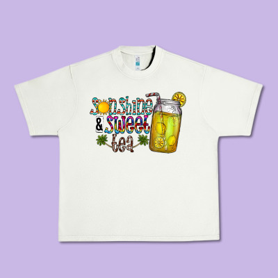 Sunshine & Sweet Tea Urban Heavy Tee Designed By Cowhidedigitalart