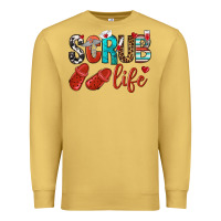 Antique Gold scrub life Premium Sweatshirt - NancyCooperArtShop