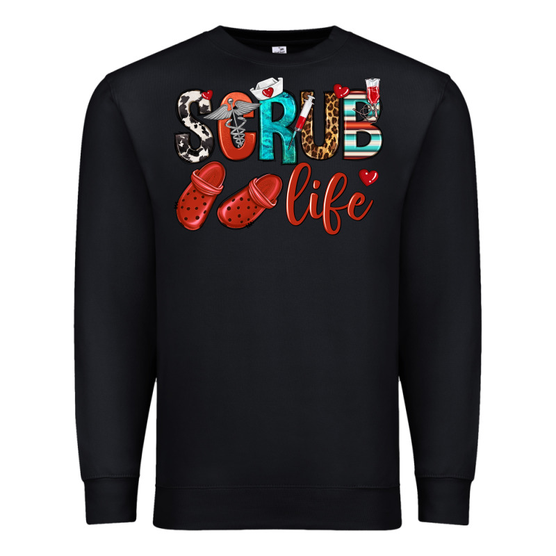 Scrub Life Premium Sweatshirt by NancyCooperArtShop | Teevron