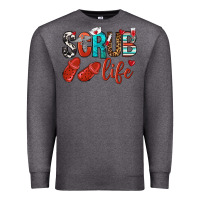 Charcoal Heather scrub life Premium Sweatshirt - NancyCooperArtShop