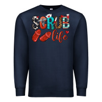 Navy scrub life Premium Sweatshirt - NancyCooperArtShop