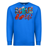 True Royal scrub life Premium Sweatshirt - NancyCooperArtShop