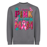 Storm I Wear Pink For My Mom with Butterfly Heavyweight Sweatshirt - texasbilliewilder