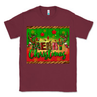 Burgundy merry christmas tumbler Classic Tee - BundleAndBundleShop