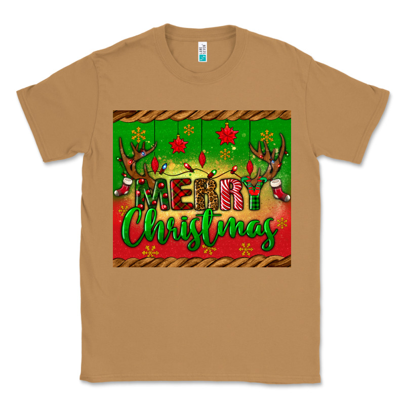 Merry Christmas Tumbler Classic Tee by BundleAndBundleShop | Teevron