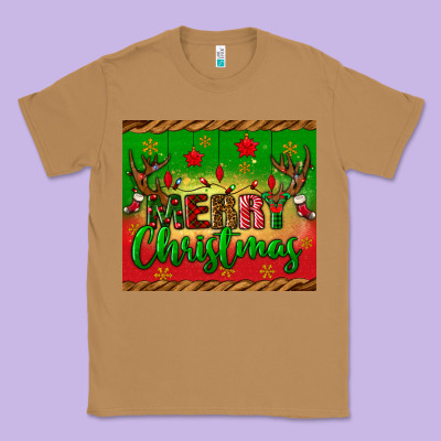Merry Christmas Tumbler Classic Tee Designed By Bundleandbundleshop