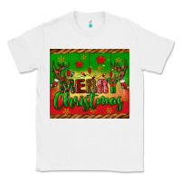 White merry christmas tumbler Classic Tee - BundleAndBundleShop
