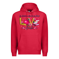 Cardinal in october we wear pink teacher Premium Hoodie - LillyAllenDesigns