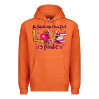 Carrot in october we wear pink teacher Premium Hoodie - LillyAllenDesigns