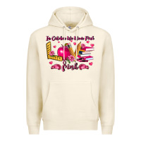 Tofu in october we wear pink teacher Premium Hoodie - LillyAllenDesigns