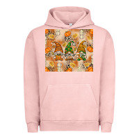 Pigment Salmon fall with gnomes Urban Hoodie - texasbilliewilder