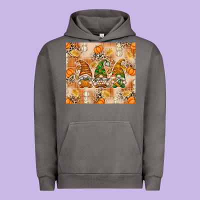 Fall With Gnomes Urban Hoodie Designed By Texasbilliewilder