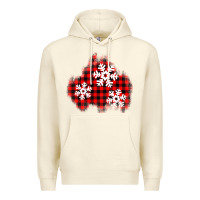 Sandshell Christmas snowflakes patch Premium Hoodie - AdoDesignShop