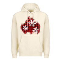 Tofu Christmas snowflakes patch Premium Hoodie - AdoDesignShop