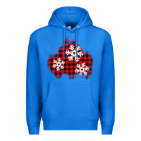 True Royal Christmas snowflakes patch Premium Hoodie - AdoDesignShop