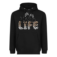 Black race life Heavyweight Hoodie - MaliasSmallBusiness