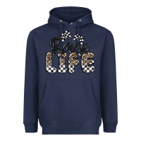 Navy race life Heavyweight Hoodie - MaliasSmallBusiness