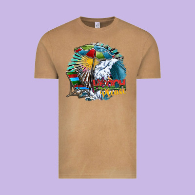 Beach Please Vintage Tee Designed By Sublimationcraftshop