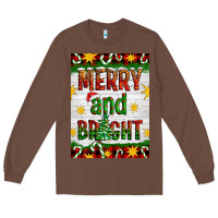 Chestnut Merry And Bright Long Sleeve Tee - Artiststas