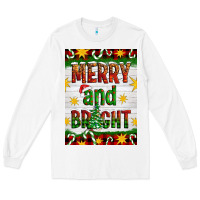 White Merry And Bright Long Sleeve Tee - Artiststas