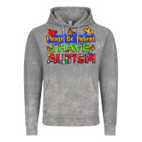 Cloud Rock please be patient i have autism Vintage Hoodie - Zillion Design Studio