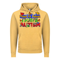Vintage Mustard please be patient i have autism Vintage Hoodie - Zillion Design Studio