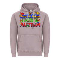 Vintage Zinc please be patient i have autism Vintage Hoodie - Zillion Design Studio