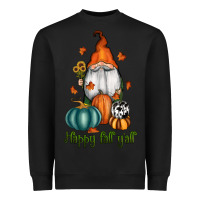 Black happy fall y'all gnome Heavyweight Sweatshirt - RanaPortraitStore