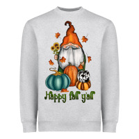 Happy Fall Y'all Gnome Heavyweight Sweatshirt | Teevron