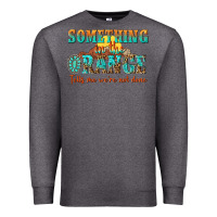 Charcoal Heather something in the orange tells me were not done Premium Sweatshirt - NancyCooperArtShop