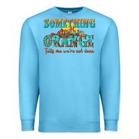 Ocean Blue something in the orange tells me were not done Premium Sweatshirt - NancyCooperArtShop